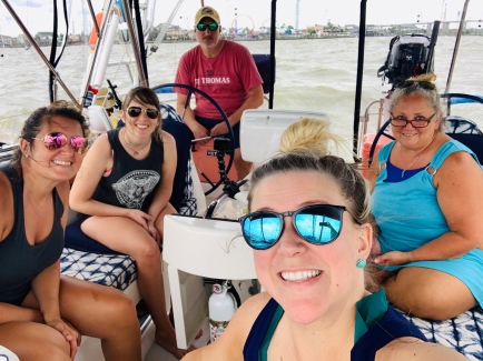 Sailing S/V Verano from League City to Galveston