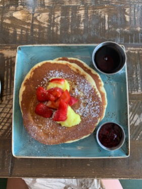 Lemon Ricotta Pancakes from First Watch- BEST pancakes I've ever had